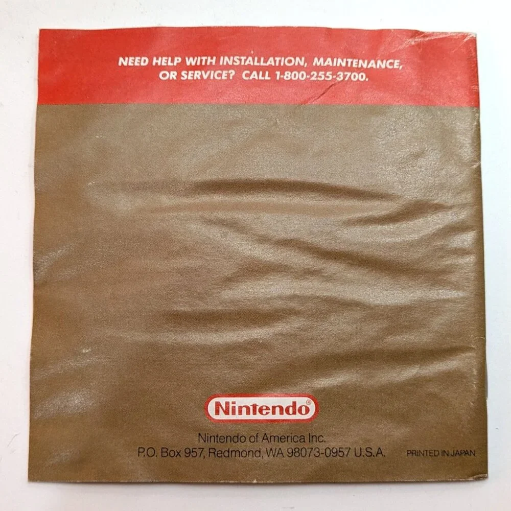 Legend of Zelda Link's Awakening Manual Booklet Game Boy Nintendo Authentic VTG
